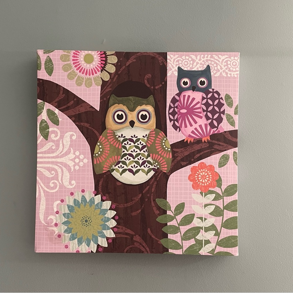 NY graphics society canvas print Forest Owl